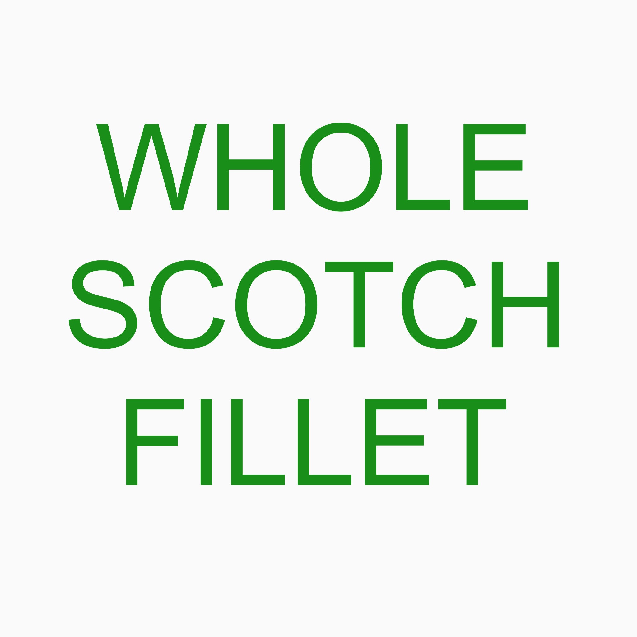 Whole Scotch Fillet